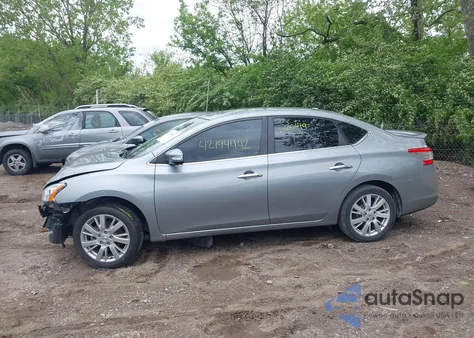 2014 Nissan Sentra Sl из США, поврежденный, VIN 3N1AB7AP9EY320419